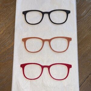 3D PRINTED REESE Pair Eyewear Compatible Blank Toppers W/ MAGNETS INSTALLED